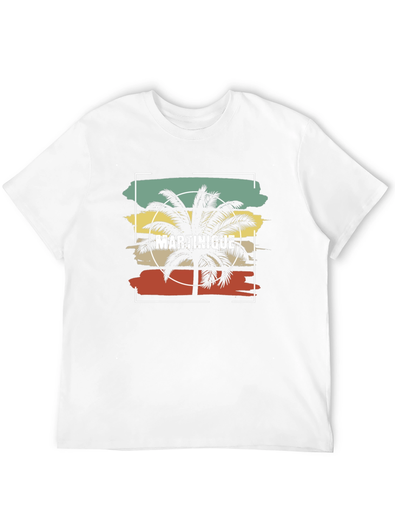 Martinique Palm Tree Graphic Tee