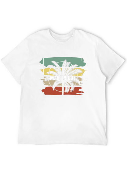Martinique Palm Tree Graphic Tee