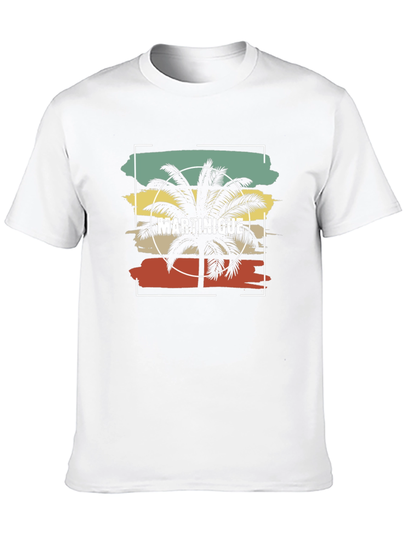 Martinique Palm Tree Graphic Tee