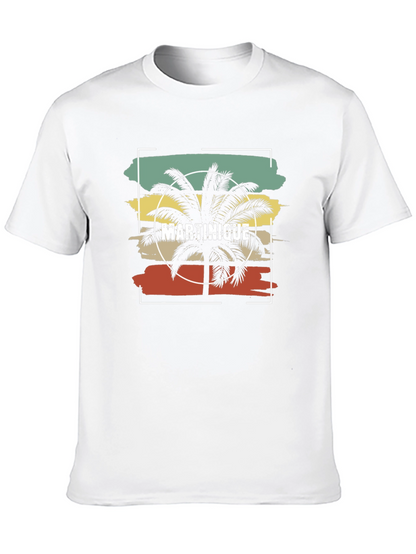 Martinique Palm Tree Graphic Tee