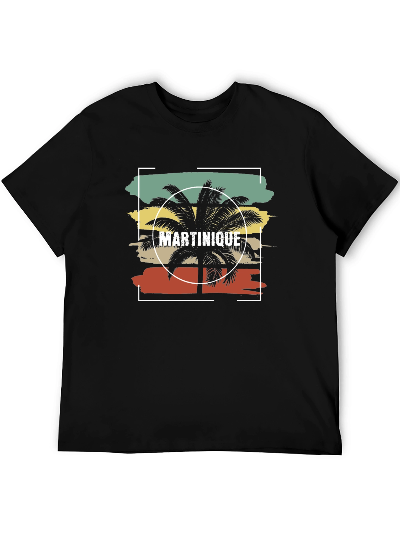 Martinique Palm Tree Graphic Tee