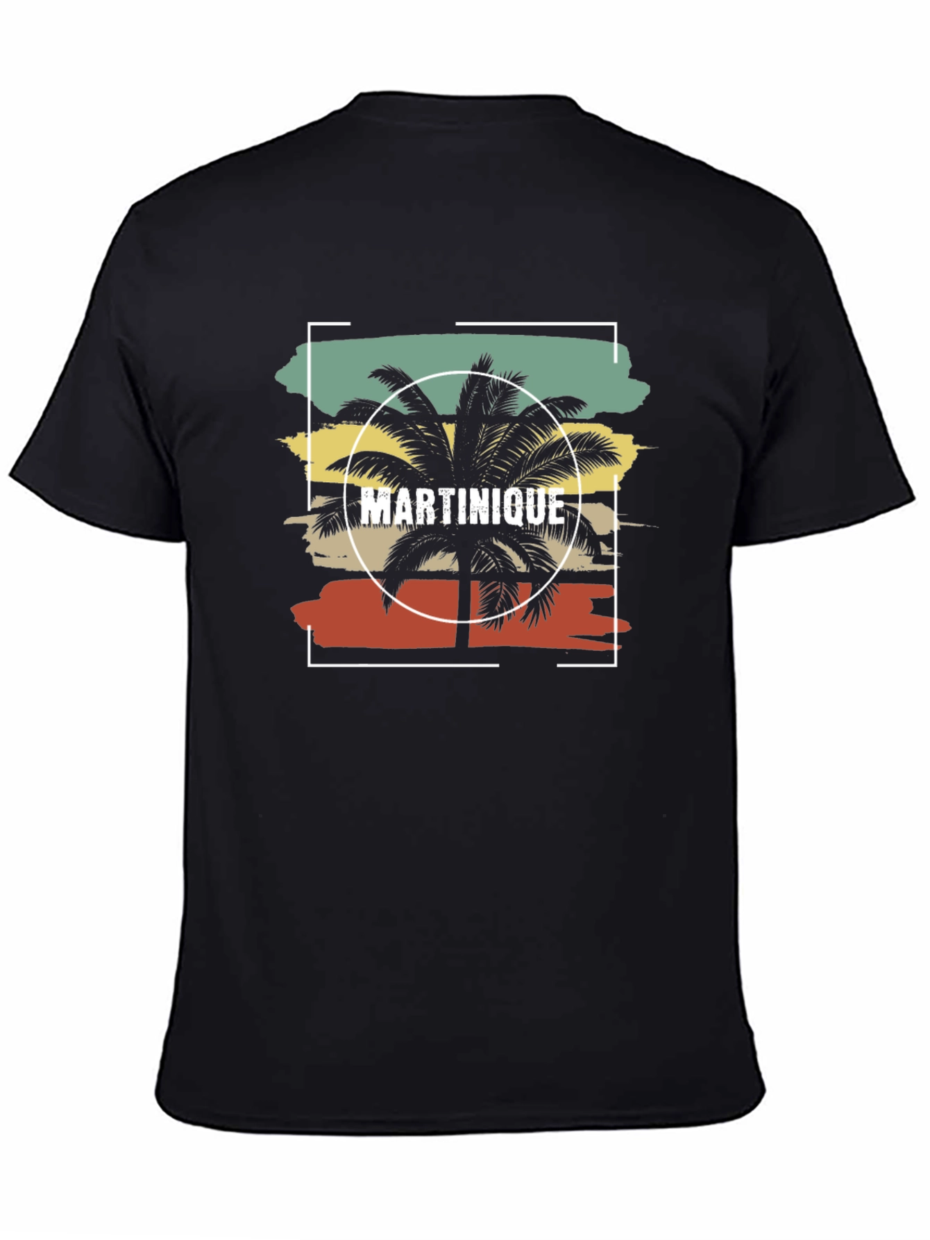 Martinique Palm Tree Graphic Tee