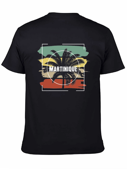 Martinique Palm Tree Graphic Tee