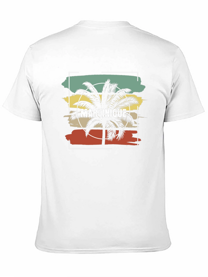 Martinique Palm Tree Graphic Tee
