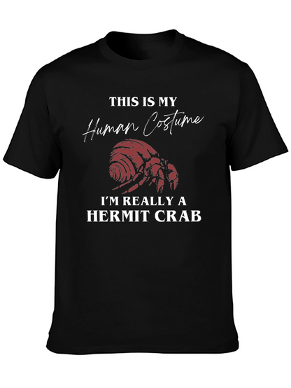 Hermit Crab Human Costume T-Shirt Funny