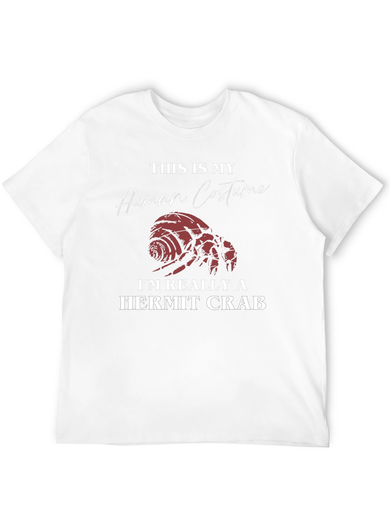 Hermit Crab Human Costume T-Shirt Funny