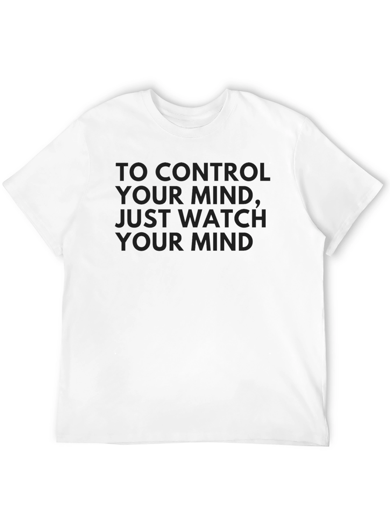 Mind Control Graphic Tee - Soft Cotton