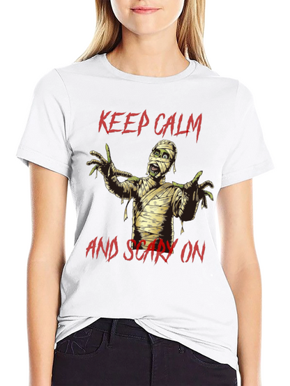 Keep Calm Mummy T-Shirt Halloween