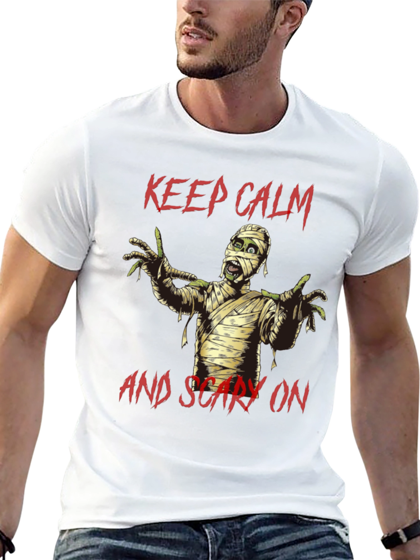 Keep Calm Mummy T-Shirt Halloween