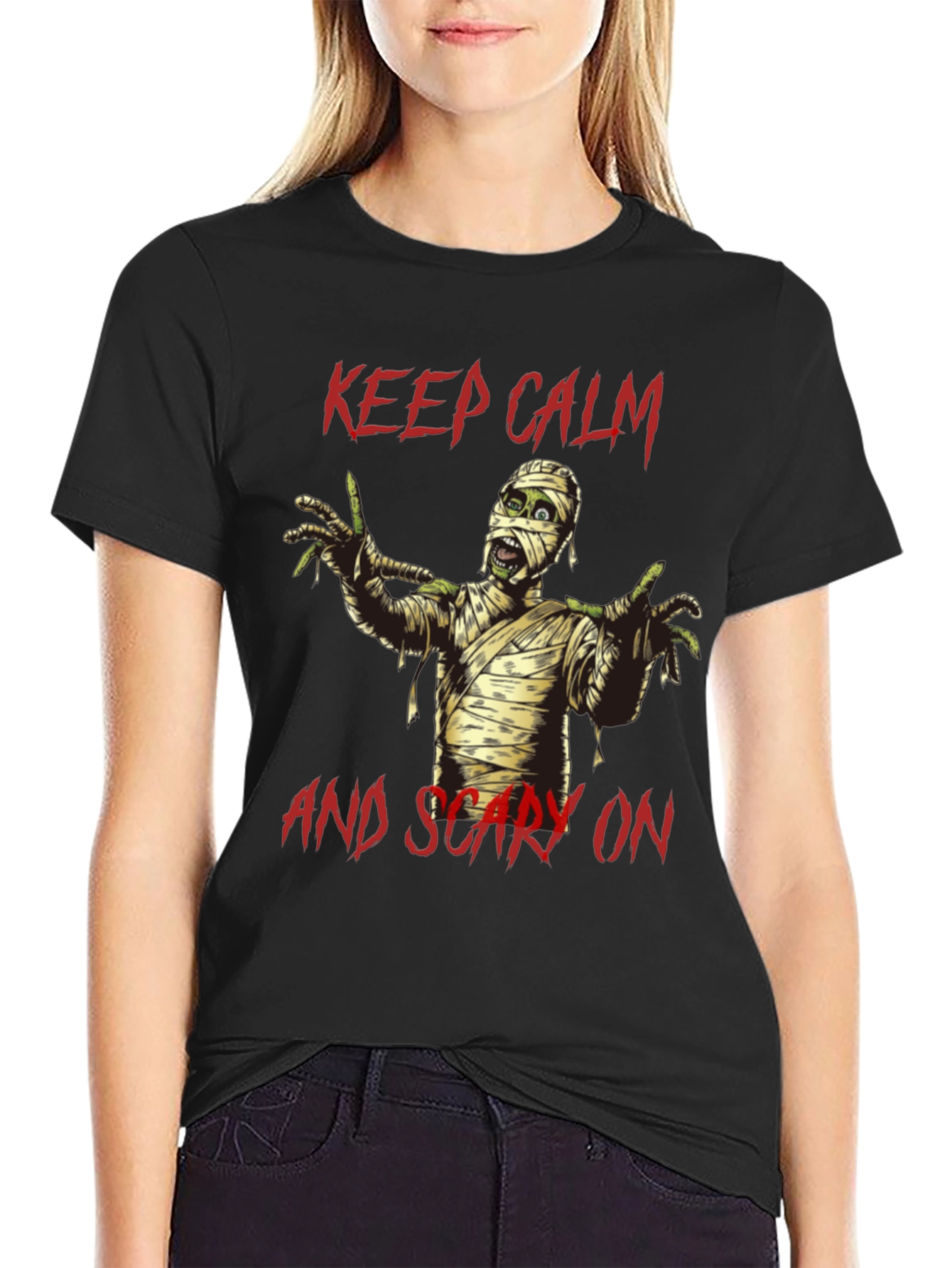 Keep Calm Mummy T-Shirt Halloween