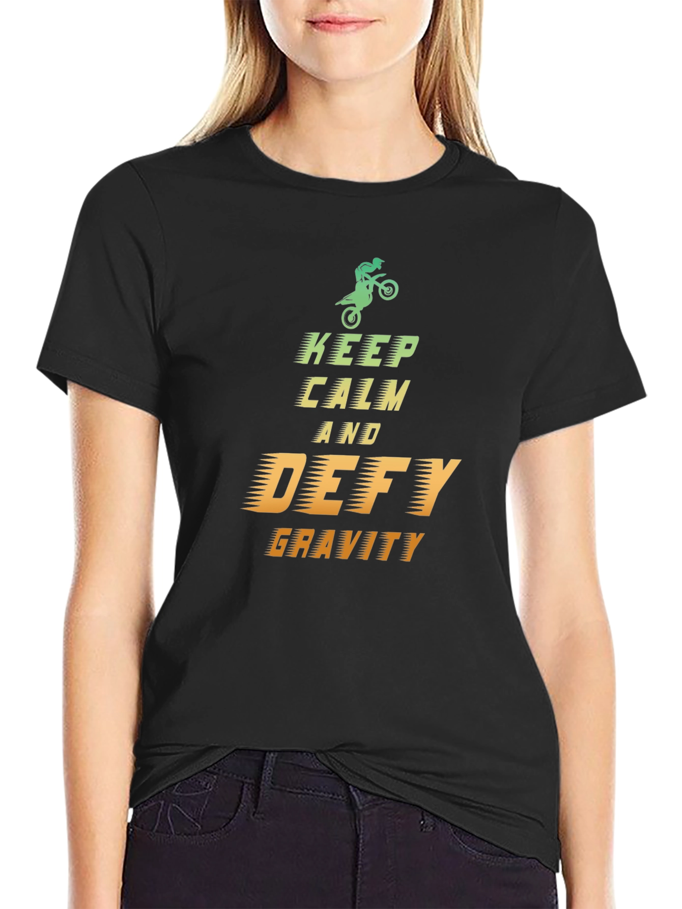 Keep Calm Defy Gravity T-Shirt