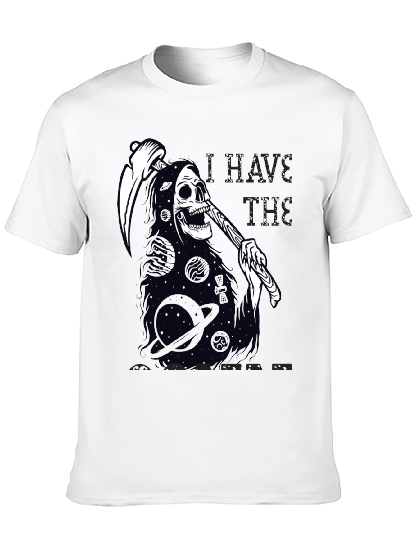 Grim Reaper Universe T-Shirt - Space Death