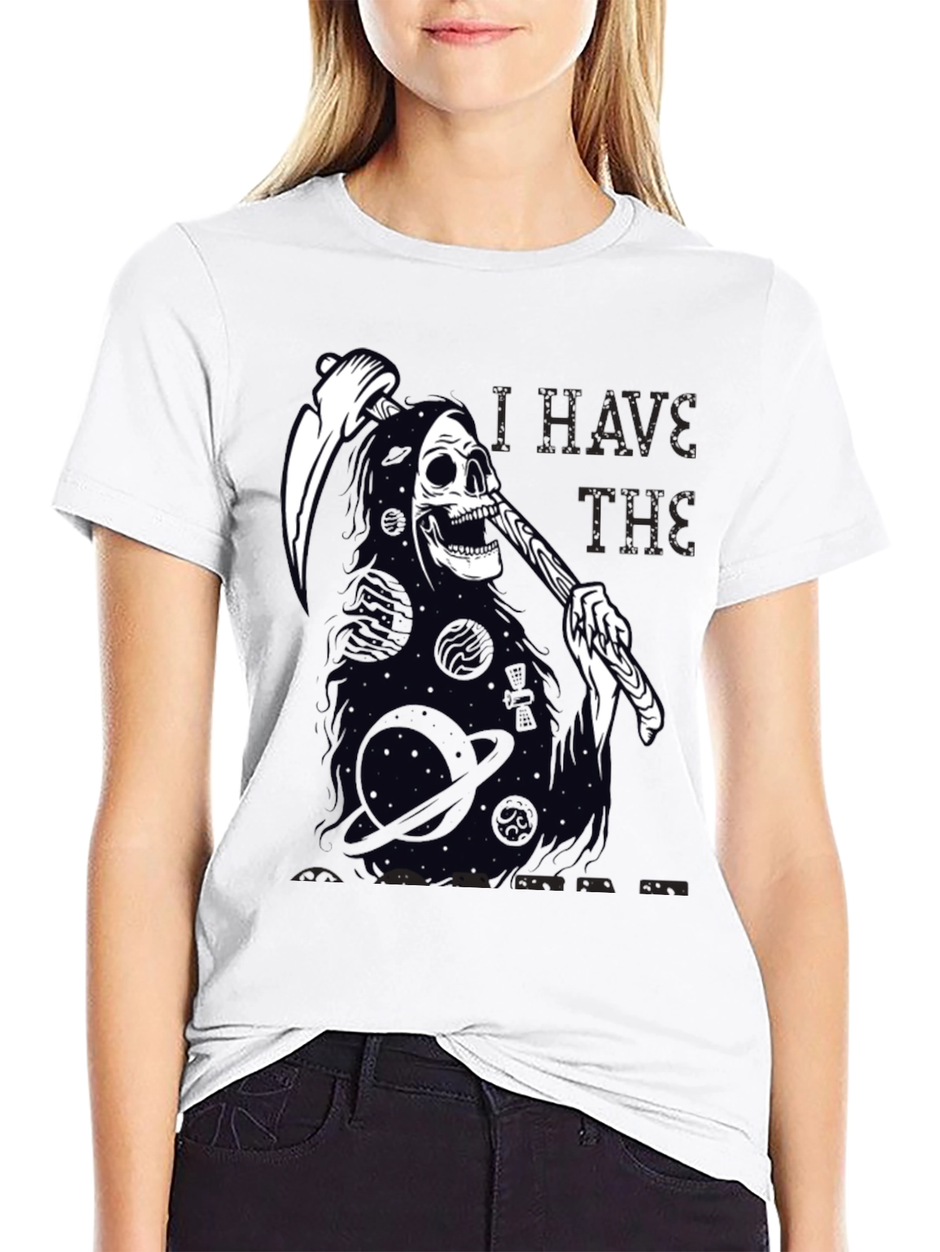 Grim Reaper Universe T-Shirt - Space Death