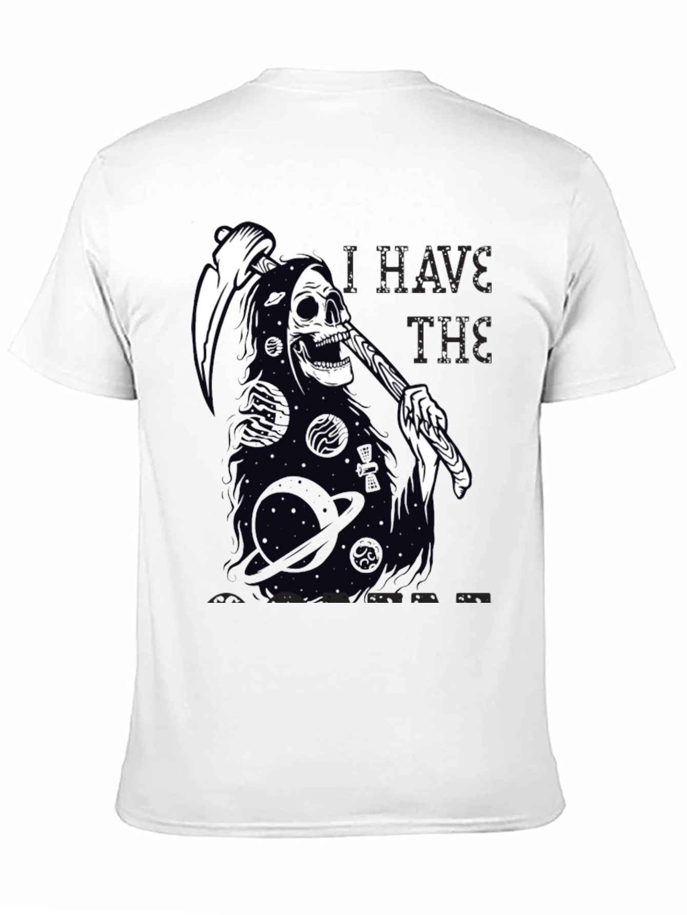 Grim Reaper Universe T-Shirt - Space Death