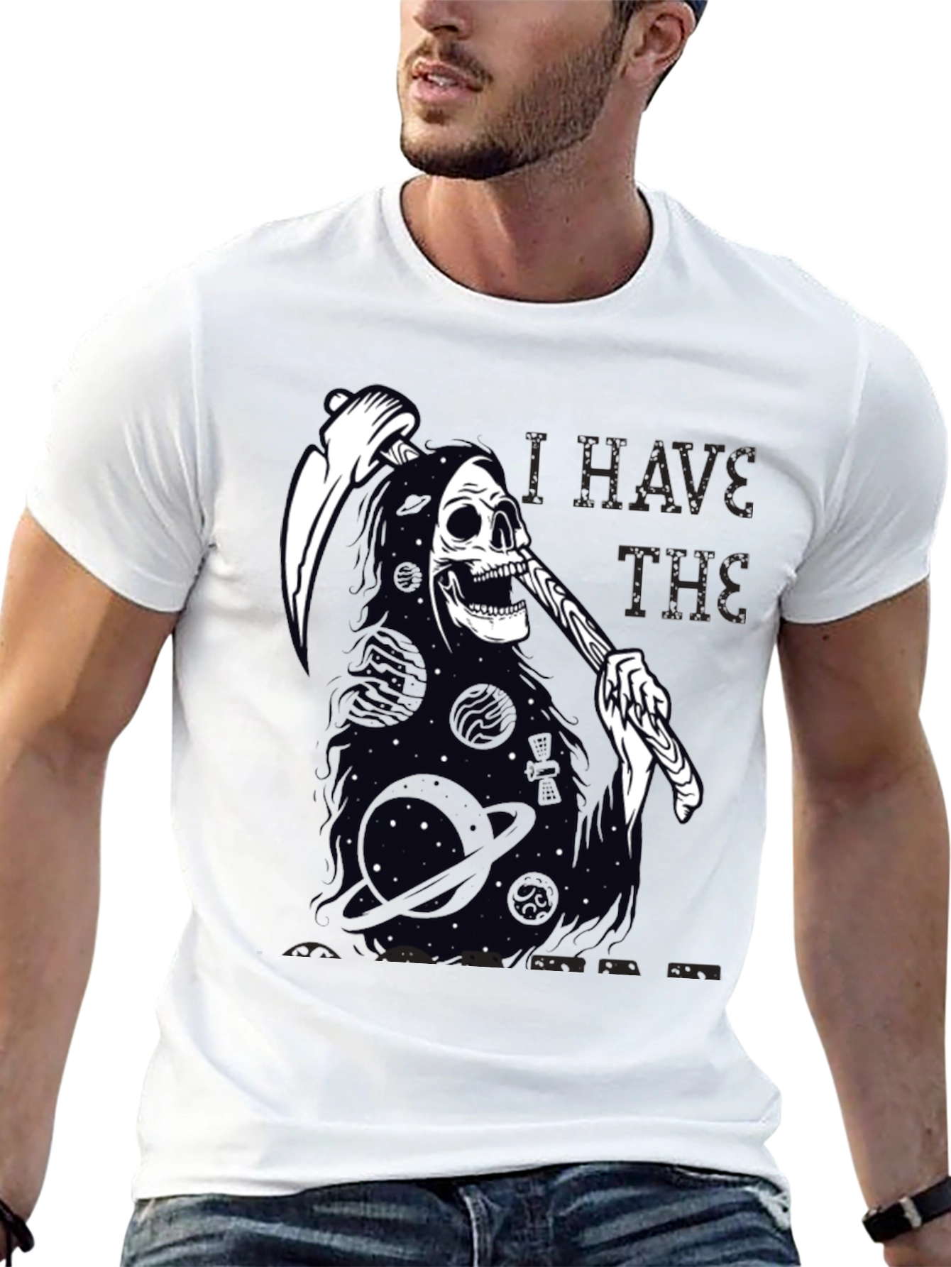 Grim Reaper Universe T-Shirt - Space Death