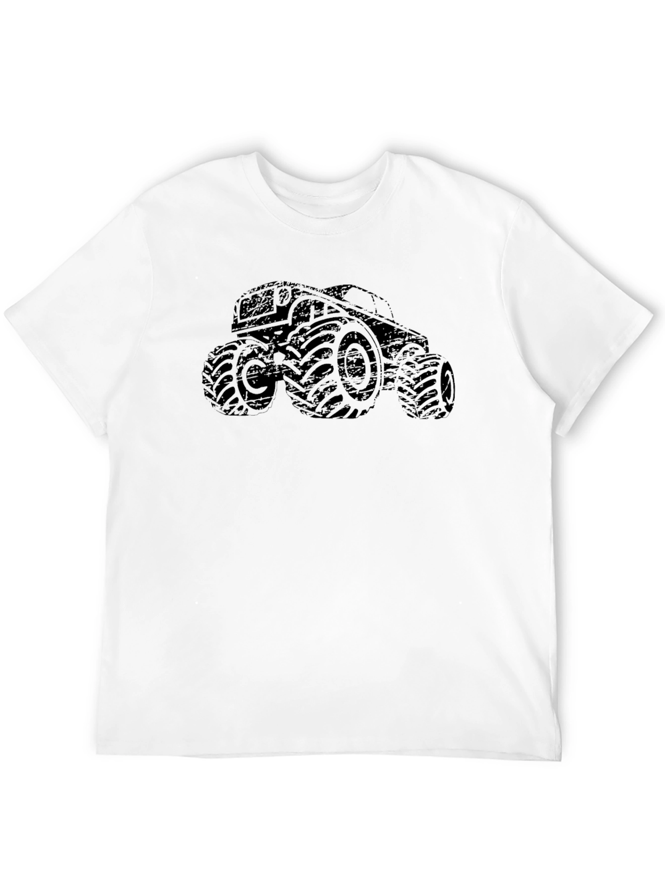 Monster Truck Graphic Tee - Black T-Shirt