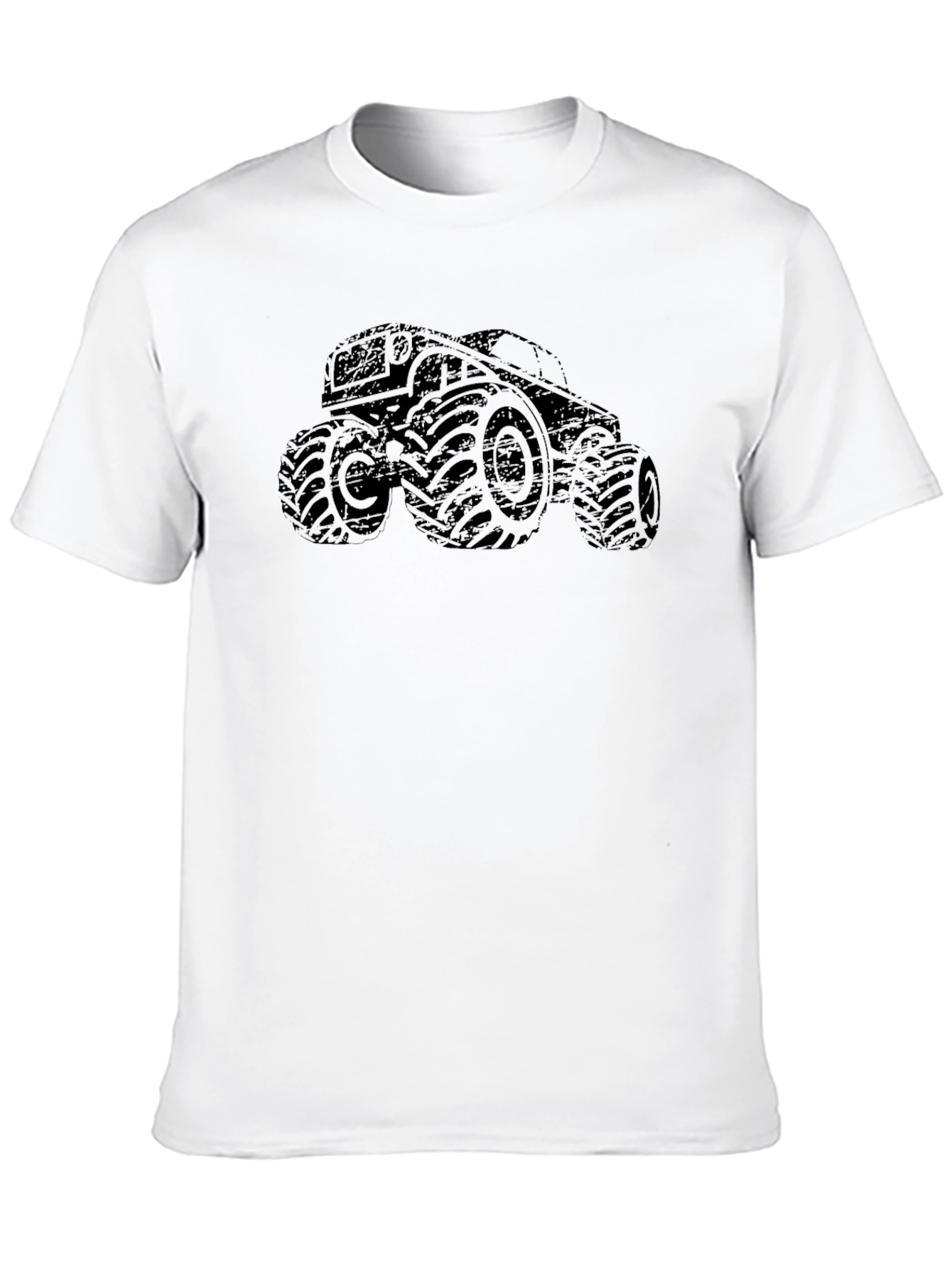 Monster Truck Graphic Tee - Black T-Shirt