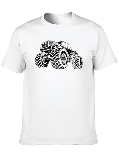 Monster Truck Graphic Tee - Black T-Shirt