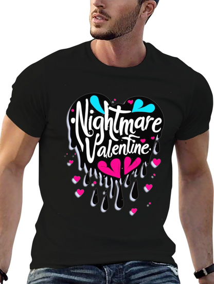 Nightmare Valentine Black T-Shirt