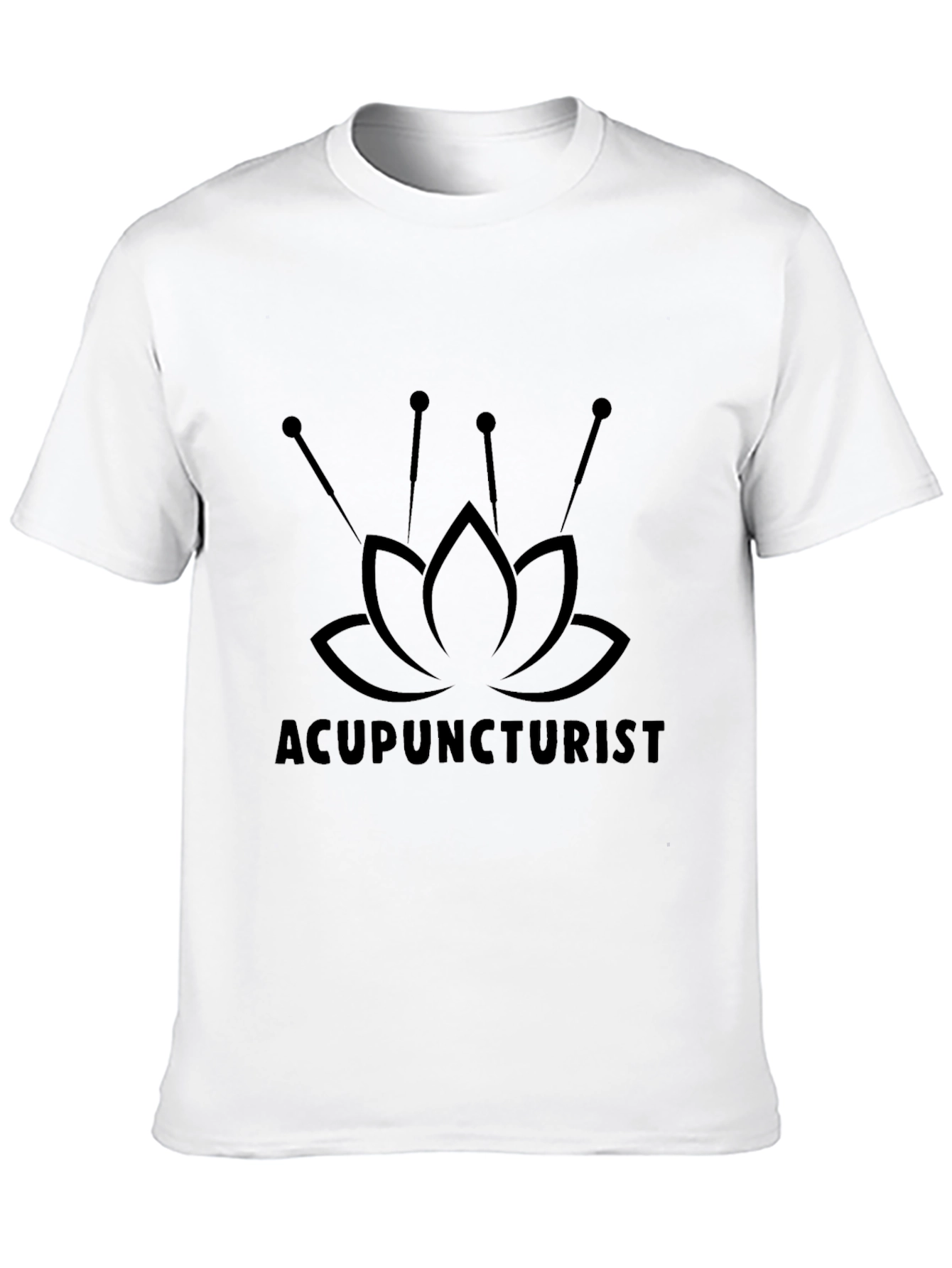 Acupuncturist Lotus Flower T-Shirt - Unisex