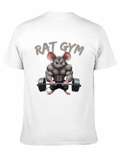 Rat Gym T-Shirt - Funny Workout Apparel