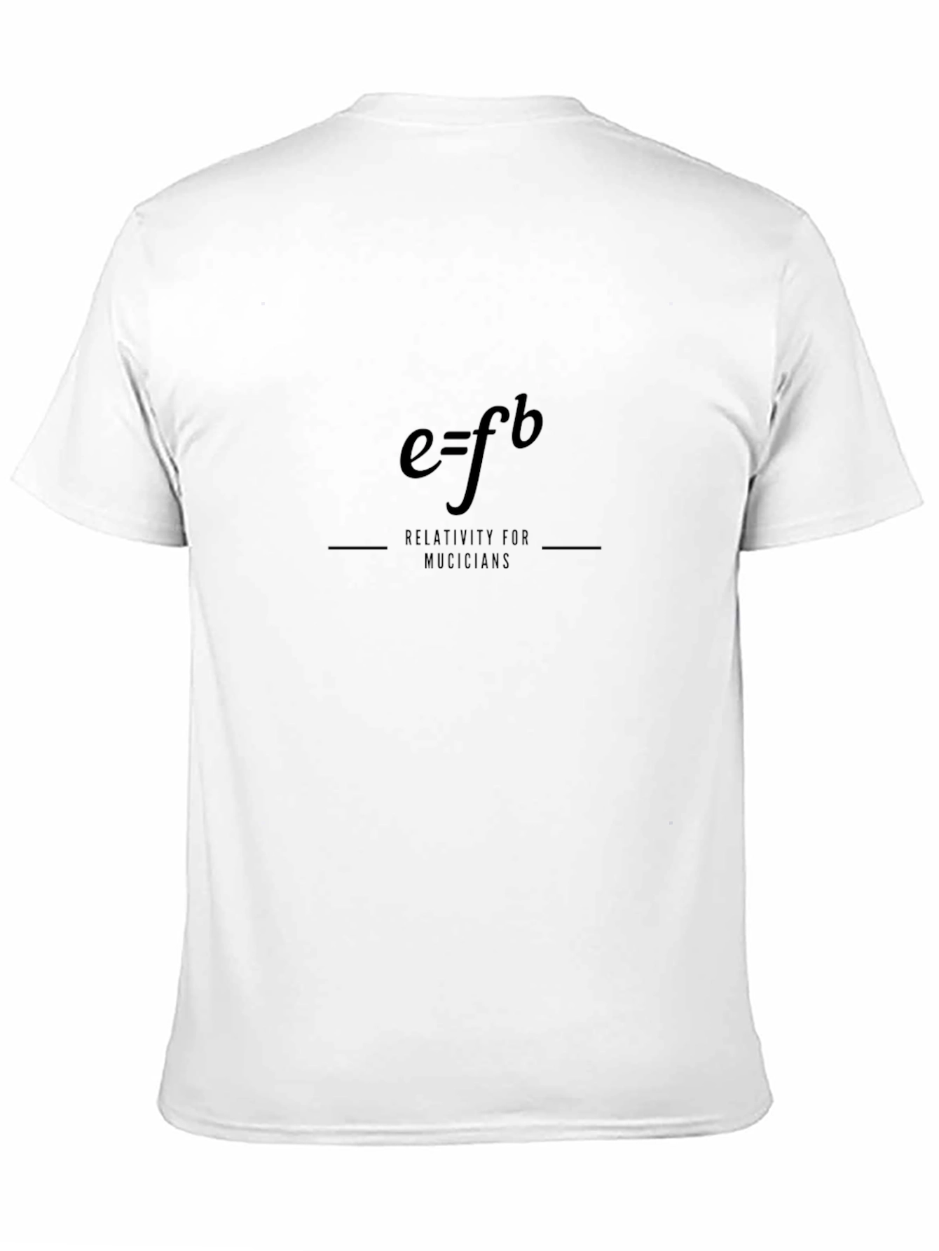 Musicians Relativity Black T-Shirt