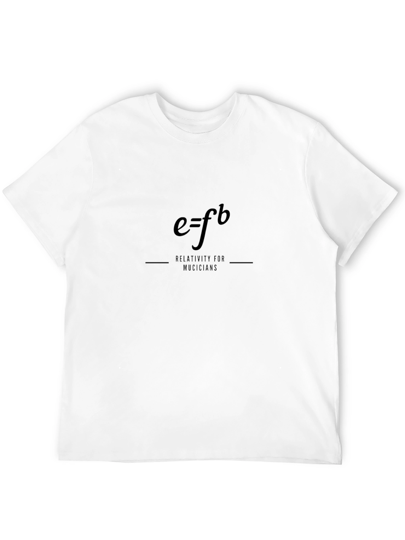Musicians Relativity Black T-Shirt