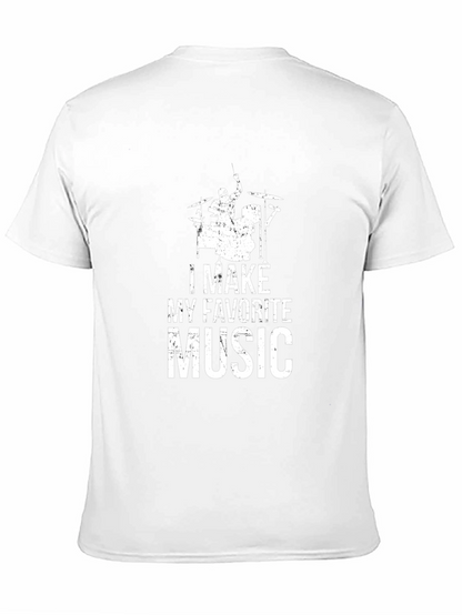 I Make My Favorite Music Drummer Graphic Tee