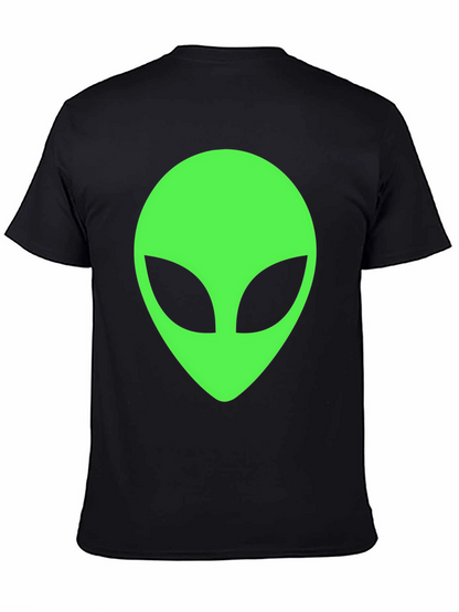 Alien Head Graphic T-Shirt