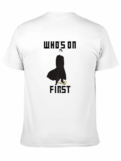 Whos On First T-Shirt - Classic Comedy Inspired Tee