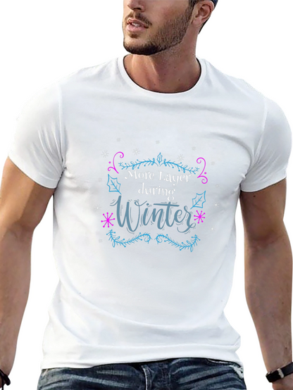 Winter Layer T-Shirt - Holiday Season Tee