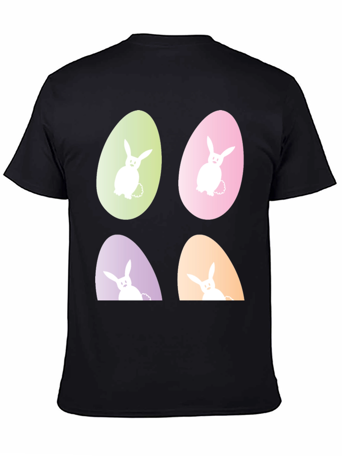 Easter Bunny Egg Graphic Tee - Fun Holiday Apparel