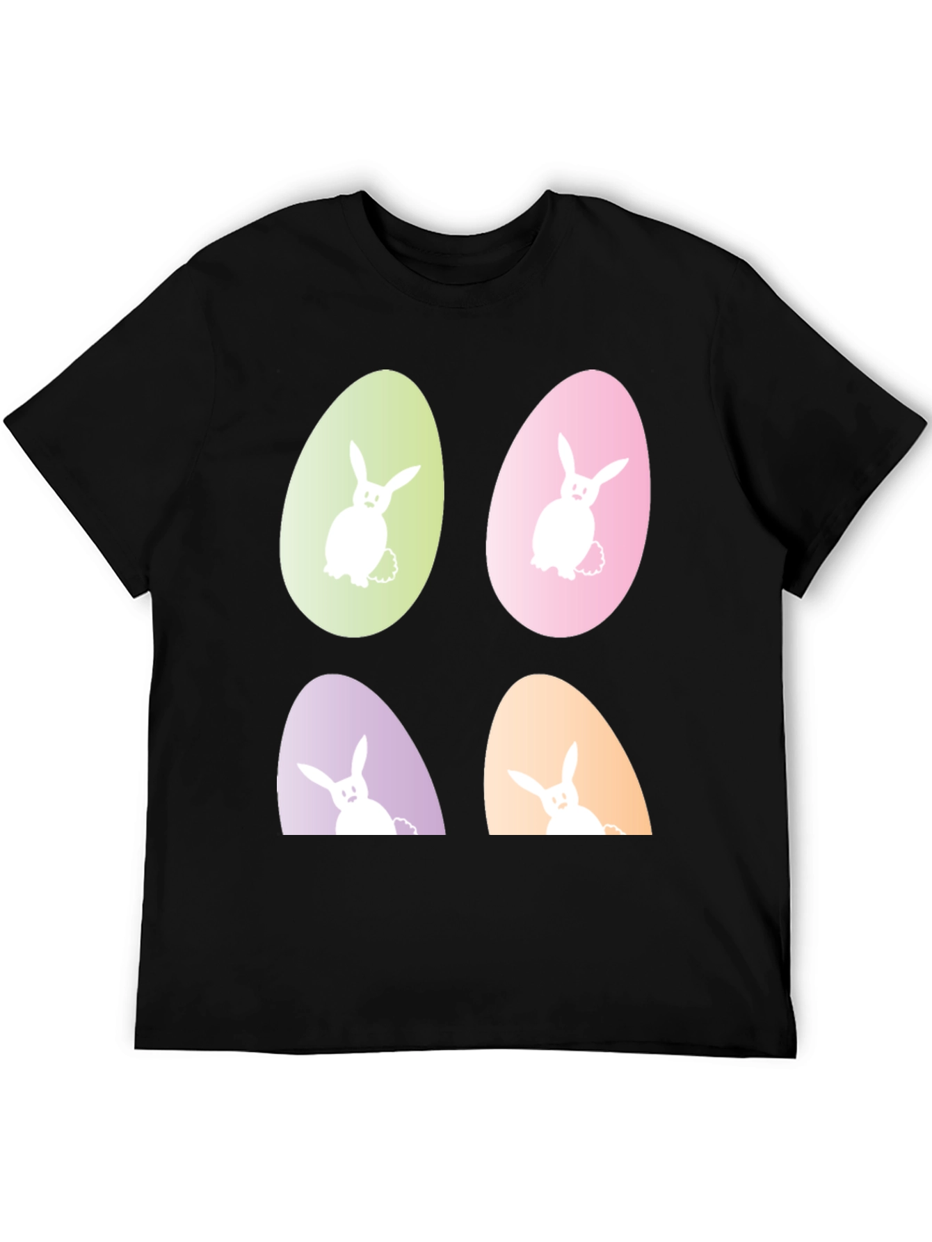 Easter Bunny Egg Graphic Tee - Fun Holiday Apparel