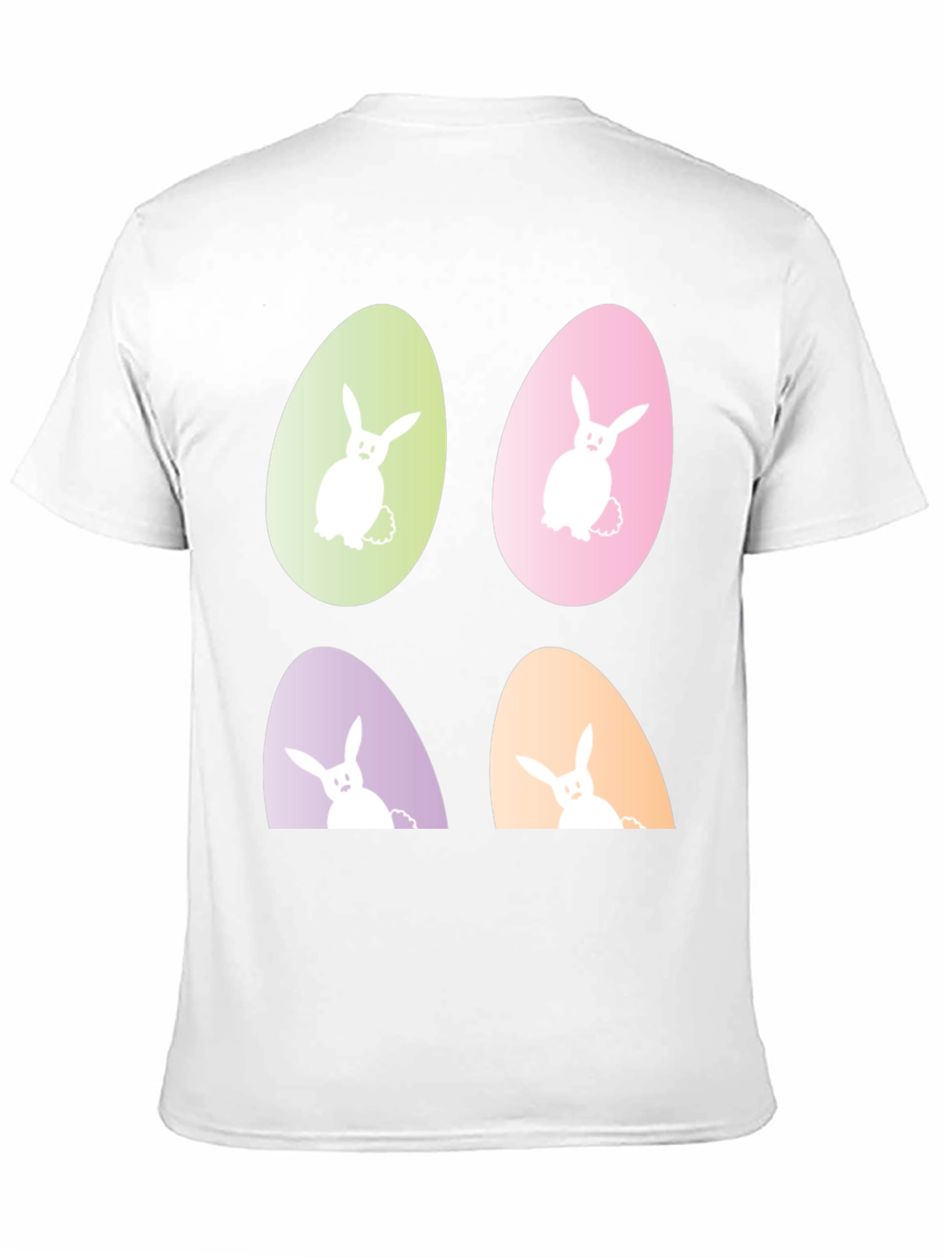 Easter Bunny Egg Graphic Tee - Fun Holiday Apparel