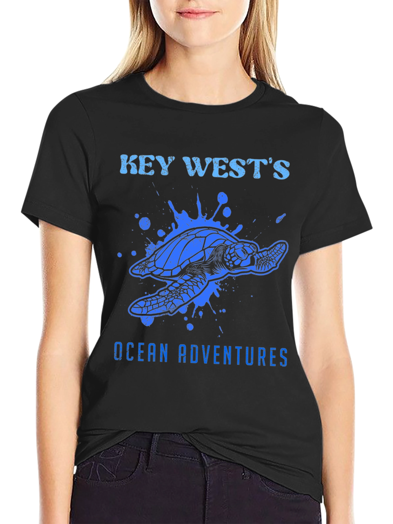 Key West Ocean Adventures Turtle Graphic Tee