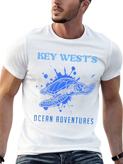 Key West Ocean Adventures Turtle Graphic Tee