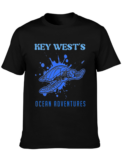 Key West Ocean Adventures Turtle Graphic Tee