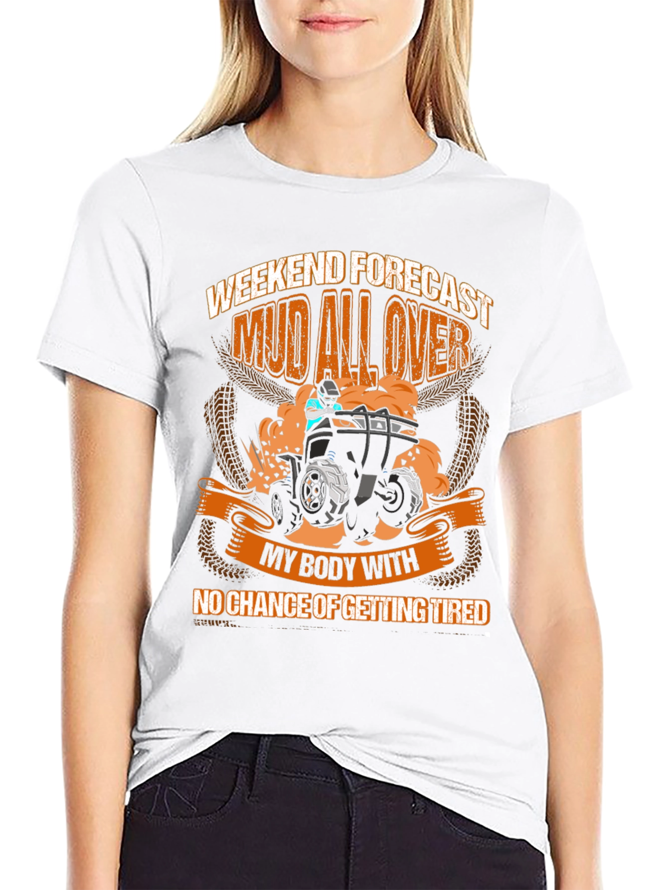 Mud All Over ATV Weekend T-Shirt