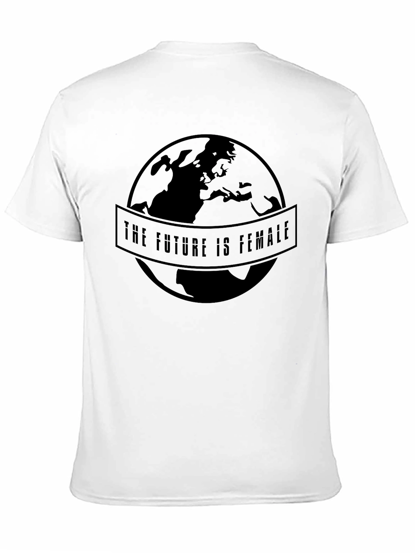 The Future is Female Black Graphic T-Shirt