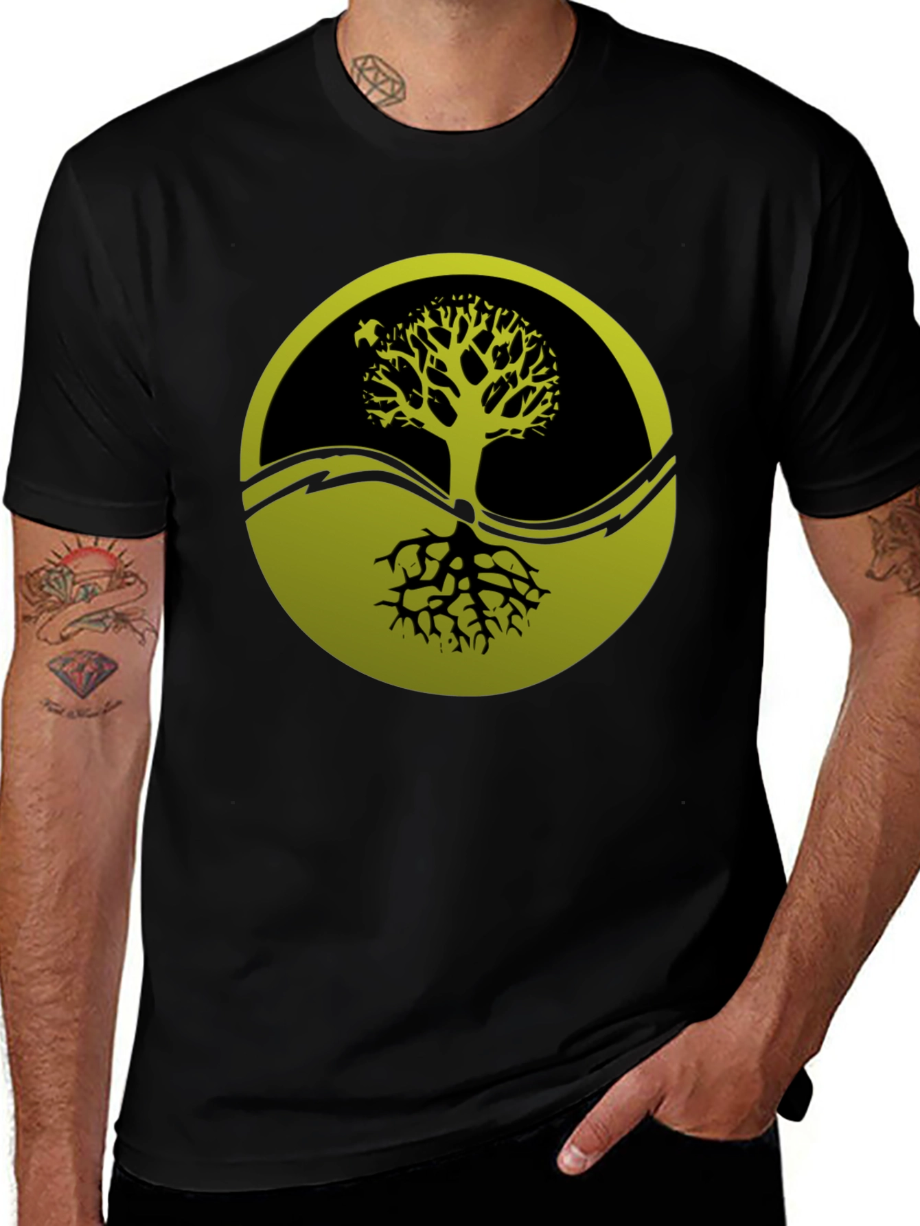 Yin Yang Tree T-Shirt