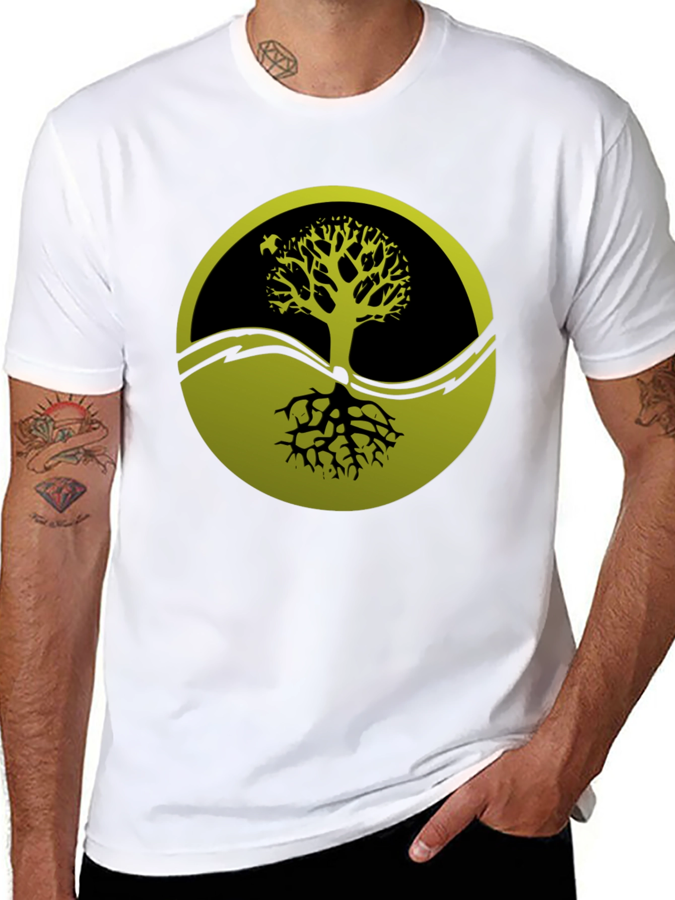 Yin Yang Tree T-Shirt