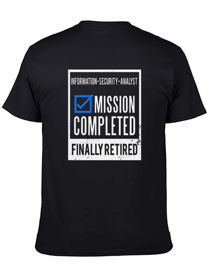 Information Security Analyst Retirement T-Shirt