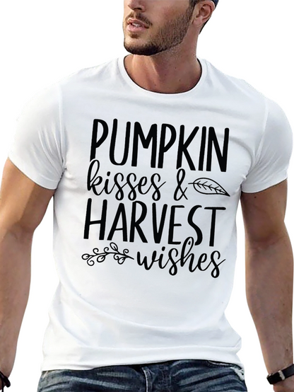 Pumpkin Kisses & Harvest Wishes Graphic Tee