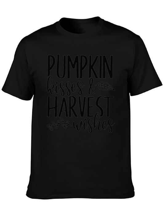 Pumpkin Kisses & Harvest Wishes Graphic Tee