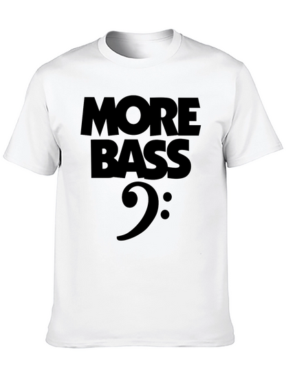 More Bass Music Graphic T-Shirt