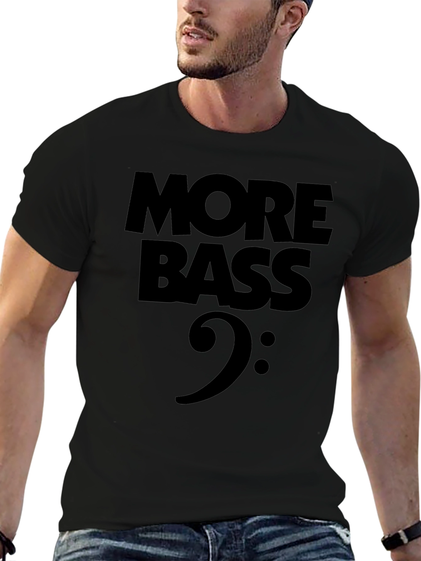 More Bass Music Graphic T-Shirt