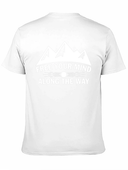 Free Your Mind Graphic Tee - Black Cotton Shirt