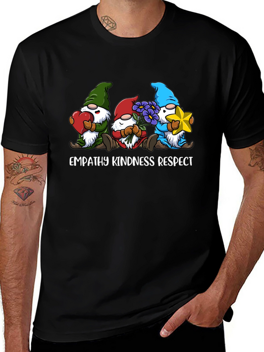 Empathy Kindness Respect Gnome T-Shirt