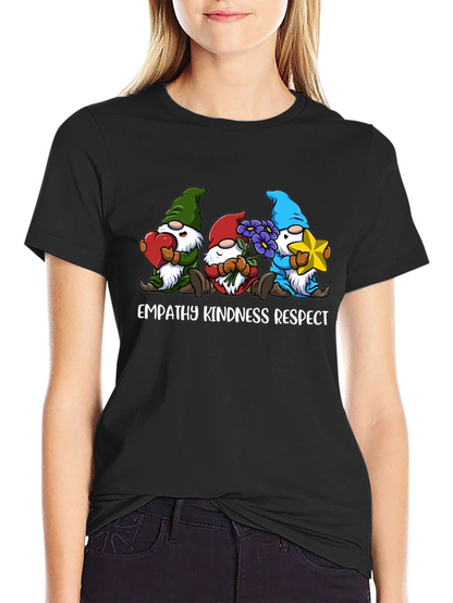 Empathy Kindness Respect Gnome T-Shirt