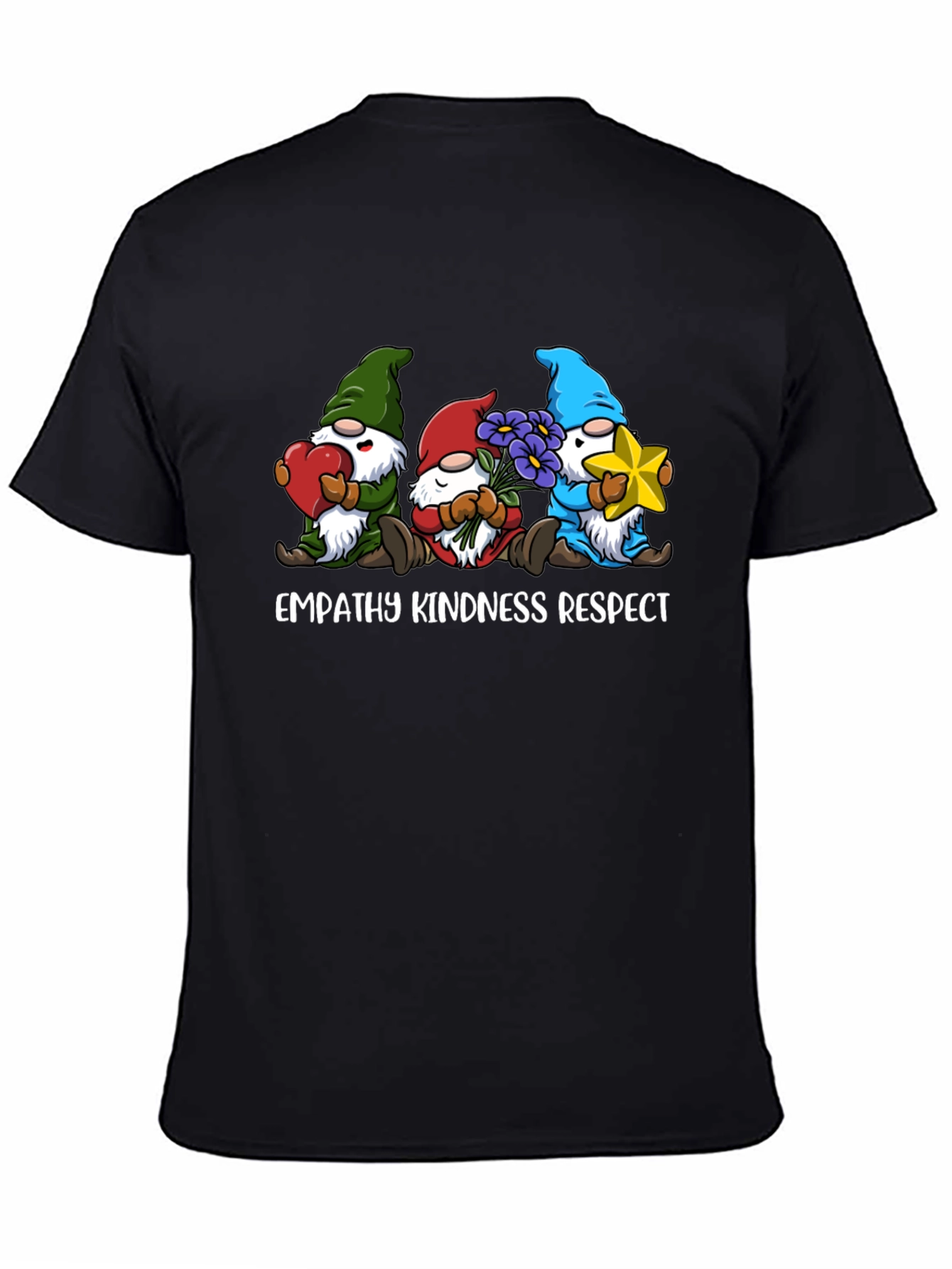 Empathy Kindness Respect Gnome T-Shirt